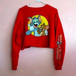 Size medium long sleeve cropped top